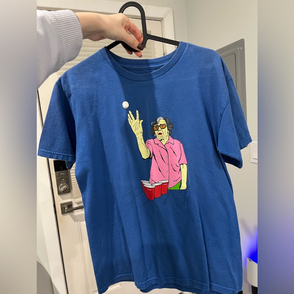 Vans off the wall peer pong shirt
